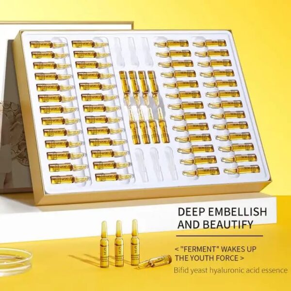 Whitening moisturizing and anti aging   skin care ampoules serum 60 pieces