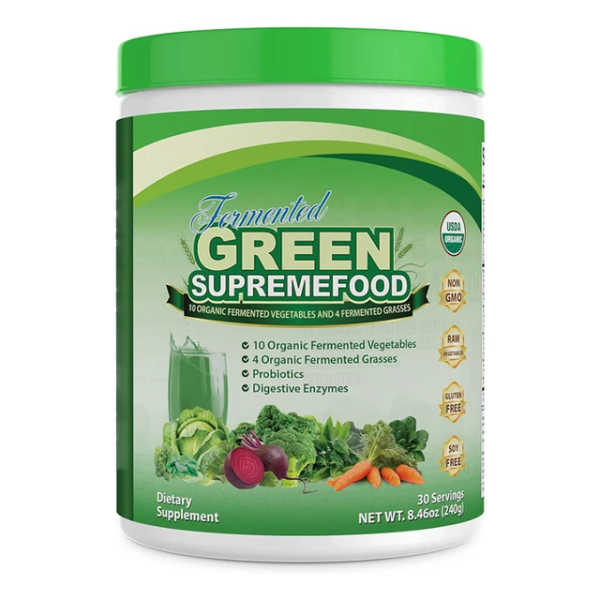 Green supremefood powder for well-being