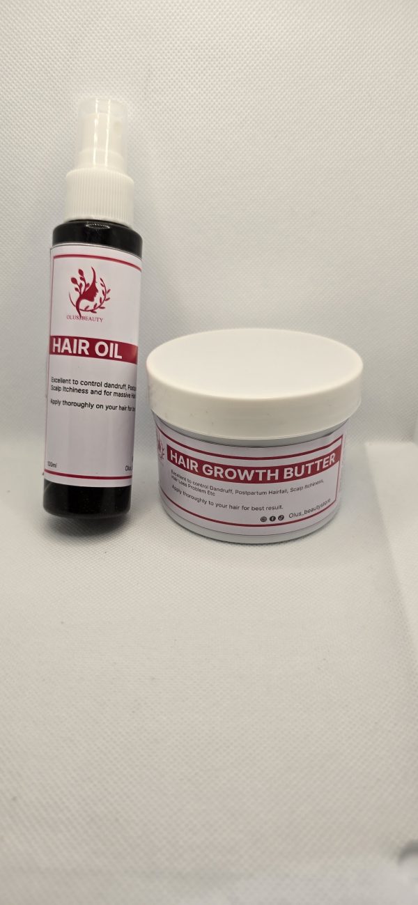 Hair Repair Oil and Hair Growth Butter Cream