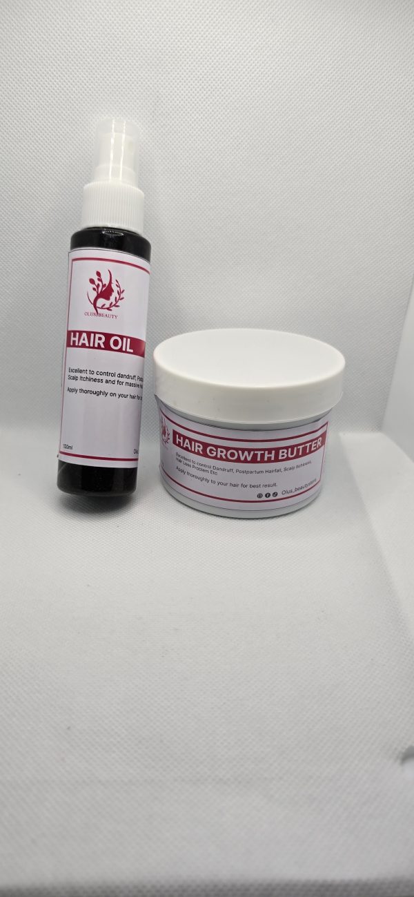 Hair Repair Oil and Hair Growth Butter Cream - Image 2