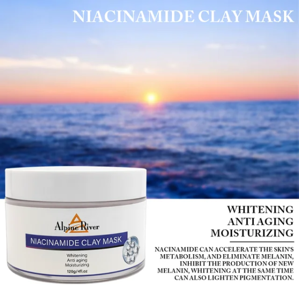 NIACINAMIDE Face Clay Mask - Image 3